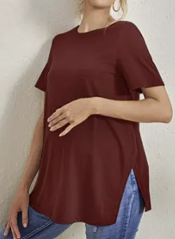 Maternity Top - Plus Size T-Shirt